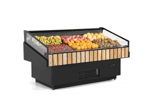 Vitrina frigorifica self-service pentru legume-fructe 375 cm - motor exterior