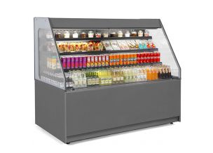Vitrina frigorifica self-service produse snacks si bauturi 180 cm - motor exterior