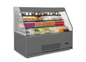 Vitrina frigorifica self-service produse snacks si bauturi 250 cm - motor exterior