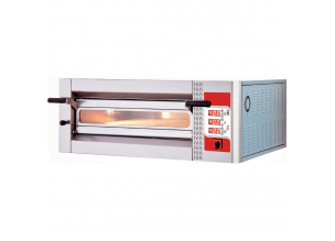 Cuptor profesional pizza electric cu panou de control electronic programabil 4 pizza / 30 cm
