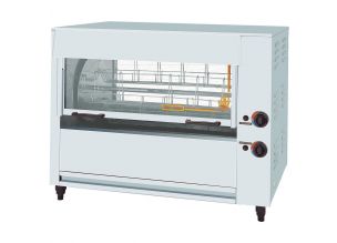 Rotisor profesional gaz cu 4 cosuri, 24 pui