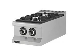 Masina de gatit pe gaz, inox, 2 arzatoare, 40*64*29 cm
