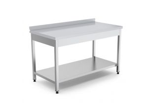 Masa de lucru inox cu polita inferioara 200*60*85