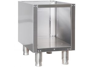 Dulap neutru deschis OZTI, inox, 40*90*57 cm
