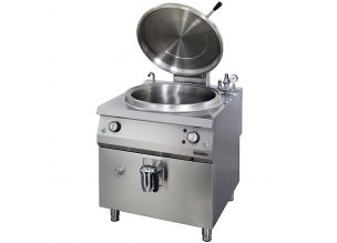 Marmita electrica, profesionala, OZTI, inox, 150 lt, incalzire indirecta, 80*90*85 cm