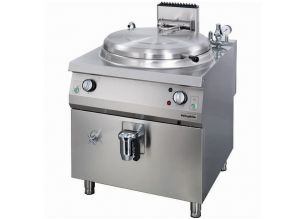 Marmita pe gaz, profesionala, OZTI, inox, 100 lt, incalzire indirecta, 80*90*85 cm