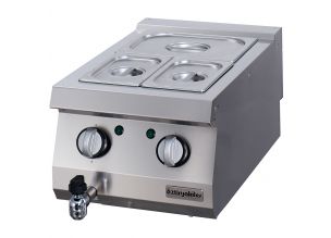 Bain marie profesional, gaz, OZTI, inox, 1 bazin, 40*70*28 cm