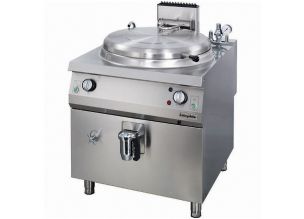 Marmita pe gaz, profesionala, OZTI, inox, 60 lt, incalzire indirecta, 80*70*85 cm
