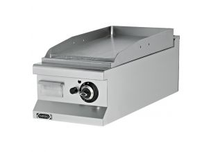 Grill pe gaz profesional, inox, cu suprafata neteda, 40*90*28.5 cm