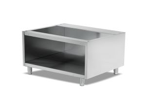 Dulap neutru triplu deschis, inox, 90*57*57 cm