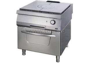 Masina de gatit pe gaz OZTI, inox, cu placa radianta si cuptor, 80*90*85 cm