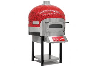 Cuptor profesional electric traditional, rotativ cu panou de control electronic - 75 pizza/h