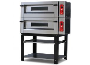 Cuptor profesional pizza gaz 6+6 pizza 30 cm