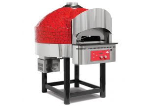 Cuptor profesional traditional, rotativ, pe gaz cu panou de control electronic - 75 pizza/h