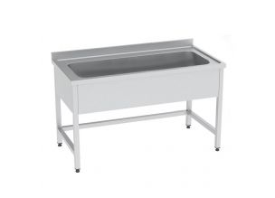 Spalator cu 1 cuva, inox, 140*70*85 cm