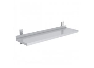 Polita inox de perete ajustabila