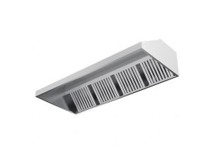 Hota de perete cu filtre, inox, 350*110*50 cm
