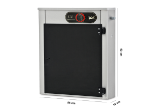 Sterilizator de cutite, profesional, electric, inox, cu UV, 100 watt, 10 cutite, 55*16*62 cm