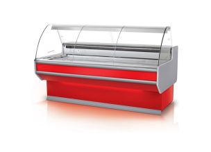 Vitrina frigorifica Olive, motor interior, blat inox, 125*107*122 cm