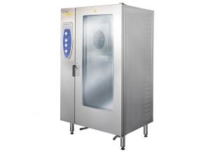 Cuptor profesional gaz gastronomie cu convectie si abur - 40 cuve