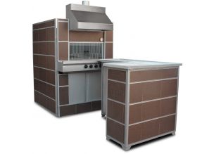 Cuptor profesional lahmagiun si pita, cu gaz - 120*140 cm