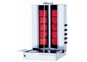 Aparat shaorma kebab electric KALITEGAZ cu 5+5 arzatoare