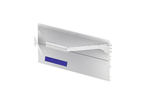 POLITA COLTAR 50CM, P50 pentru raft metalic alb