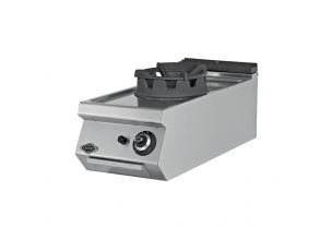 Masina de gatit pe gaz, inox, cu 1 arzator tip wok PLUS, 40*73*30 cm