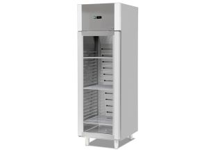 Dulap frigorific vertical inox cu 1 usa din sticla, 700 lt