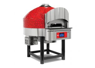 Cuptor profesional pizza traditional cu panou de control digital, pe gaz - 130 pizza/h