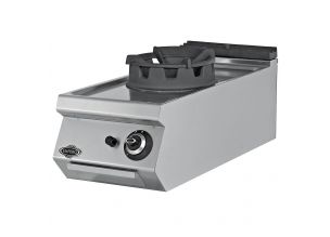 Masina de gatit pe gaz, inox, cu 1 arzator tip wok PLUS, 40*90*30 cm