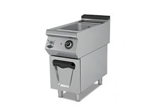 Bain marie profesional, electric, inox, 1 bazin, 40*90*80 cm