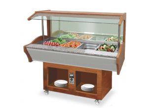 Bain marie de perete 6*1/1 gn