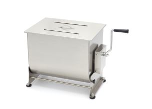 Malaxor carne manual inox 55 kg / cuva basculanta