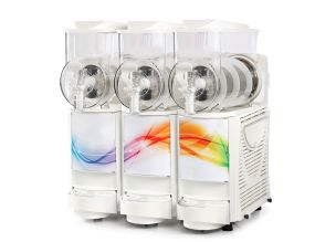 Aparat dozator granita, sorbet, inghetata soft si iaurt inghetat 3 bazine 6 lt