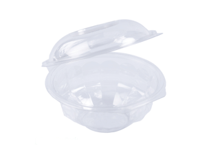Caserola rotunda  salata din plastic cu capac