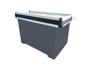 Masa tandem pentru casa de marcat 1,2 m rama din PVC dur
