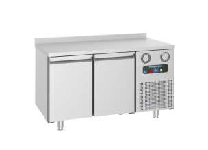 Masa rece FRENOX, profesionala, Eficenta Energetica, inox, 2 usi, 281 lt, 140*70*85 cm