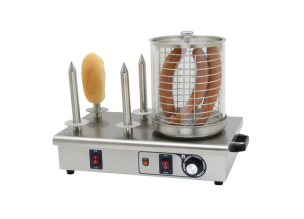 Aparat hot-dog electric, cu 4 tepuse, 48*31*41 cm