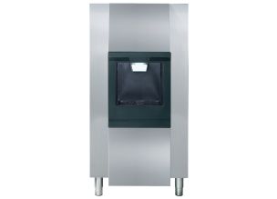 Dispenser cuburi de gheata si apa cu depozit 104 kg