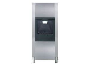 Dispenser cuburi de gheata si apa cu depozit 58 kg