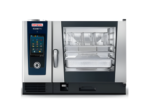 Cuptor profesional RATIONAL iCombi Pro gastro/patiserie, electric, cu umidificare automata si boiler, 6 tavi GN2/1