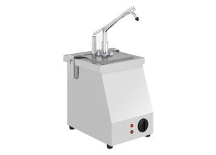 Dozator pentru sosuri calde, Bain-marie 1*GN 1/6, 3L