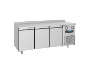 Masa rece FRENOX, profesionala, Eficienta Energetica, inox, 3 usi, 400 lt, 186.5*60*85 cm