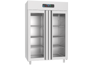 Dulap frigorific EFICIENTA ENERGETICA vertical FRENOX cu 2 usi din sticla
