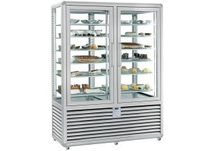 Vitrina congelare verticala, pentru cofetarie gelaterie, profesionala, 742 lt, 118*62*186 cm