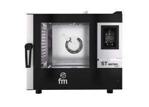 Cuptor profesional gastronomic FM electric cu 4 cuve GN 2/3 Prof. 65 mm sau 6 cuve GN 2/3 Prof. 40 mm sau 11 cuve GN 2/3 Prof. 20mm si panou de control touchscreen