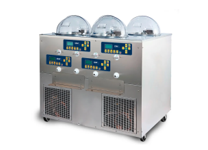 Masina multifunctionala STAF59 pentru a produce, expune, conserva si servi inghetata 4 x 15 lt/h