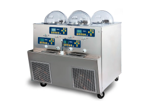 Masina multifunctionala cu kit spalare STAF59 pentru a produce, expune, conserva si servi inghetata 4 x 15 lt/h